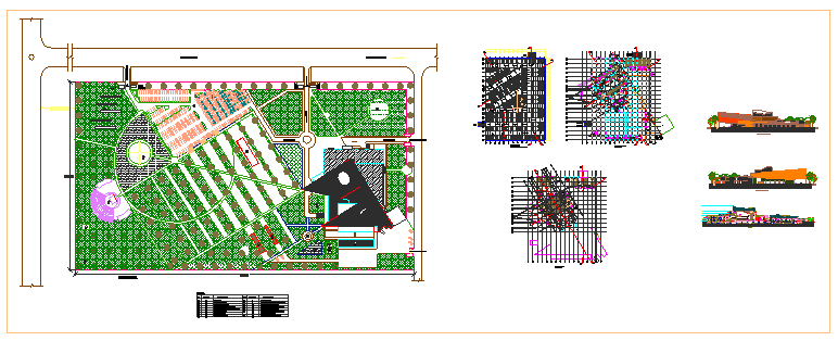convention center design drawing