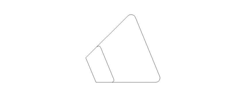 Cute corner chair elevation block cad drawing details dwg file