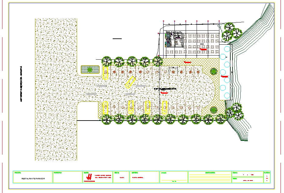 Restaurant Detail plan