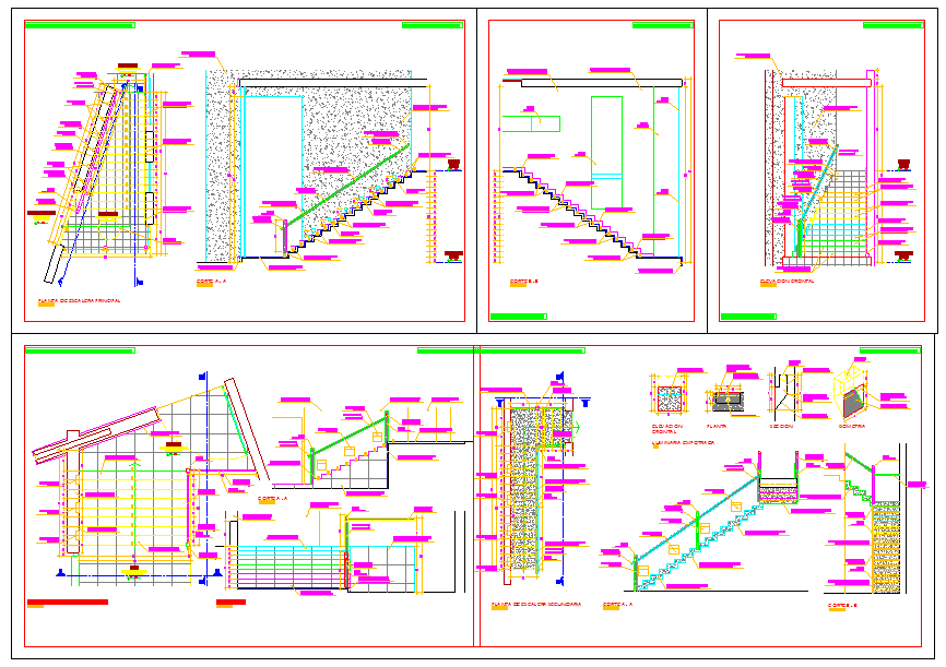Stair Detail DWG file