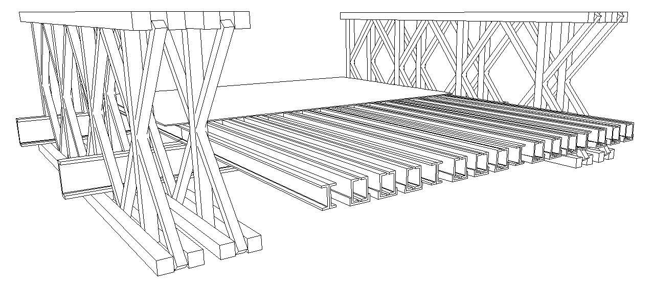 Bridge section detail