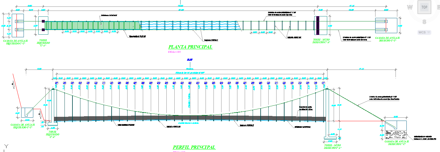 Hanging Bridge Detail