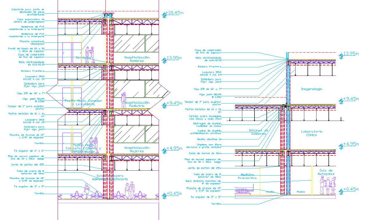 Building section detail