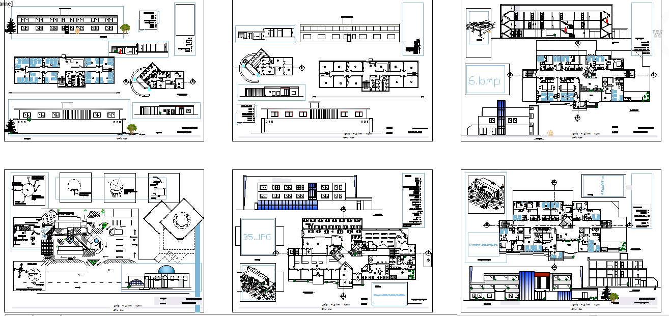 Modern Hotel Design plan