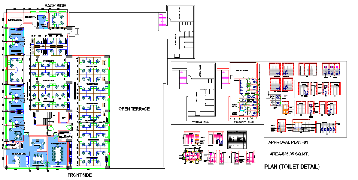 Office & toilet Design