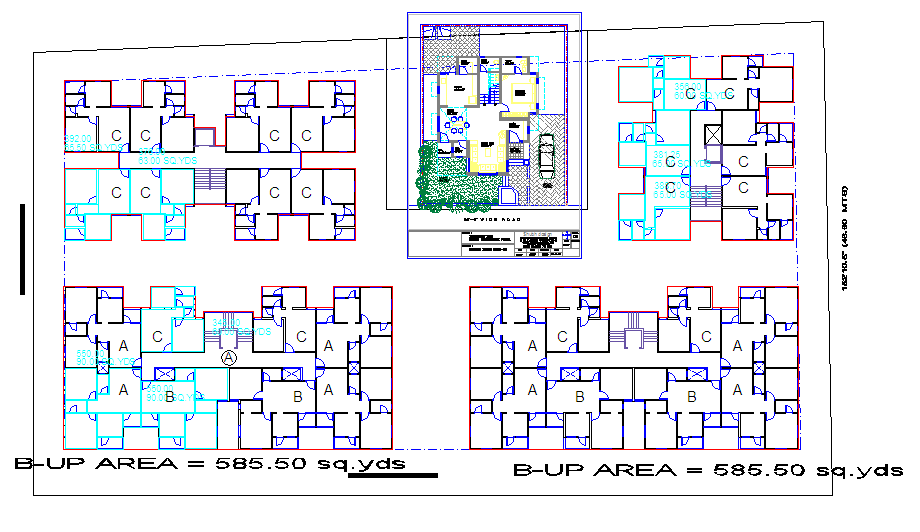 Apartment Lay-out detail