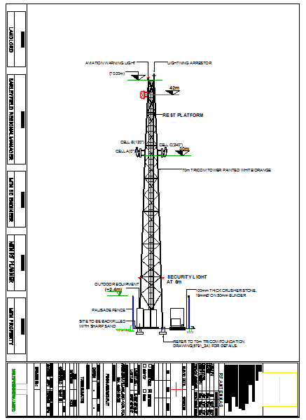 Structure Tower detail