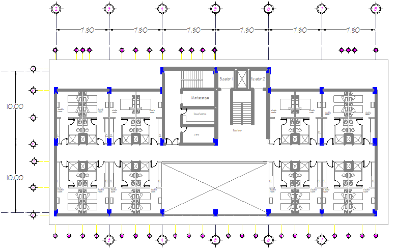 Hotel layout Plan