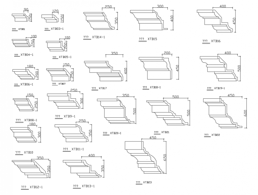Design symbols CAD block 2d view autocad file