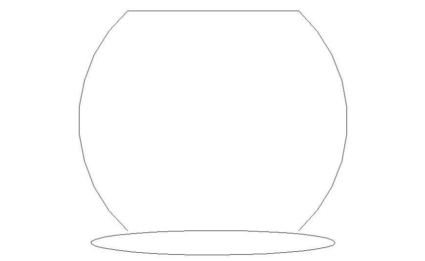 Detail elevation drawing of chair autocad file