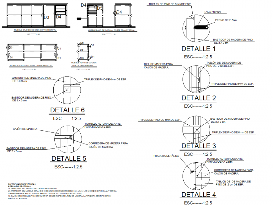 Detail of ceramic floor plan autocad file