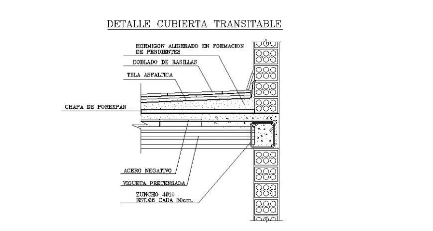 Construction Units 2D Structural CAD Block Drawing