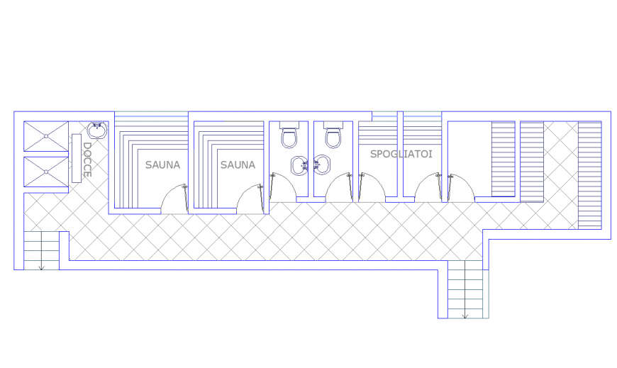 Detail sanitary toilet dwg file