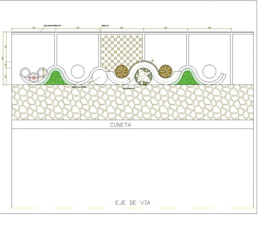 Detail spark plan dwg file