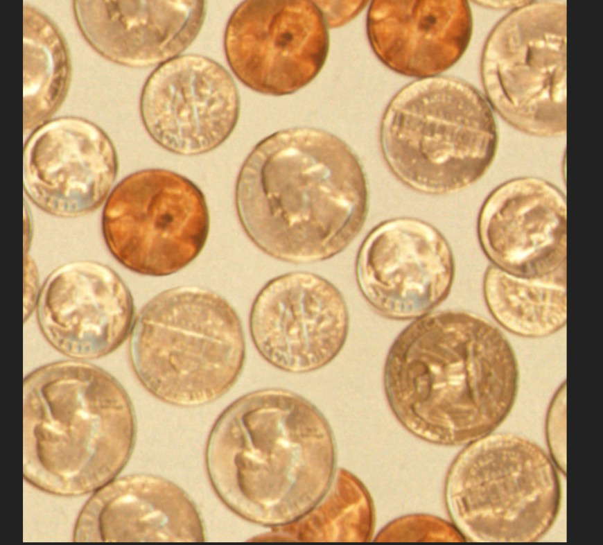 Different ancient coins detail texture layout Photo file