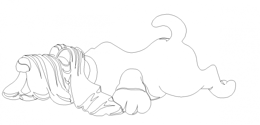 Dog 2D Block Design