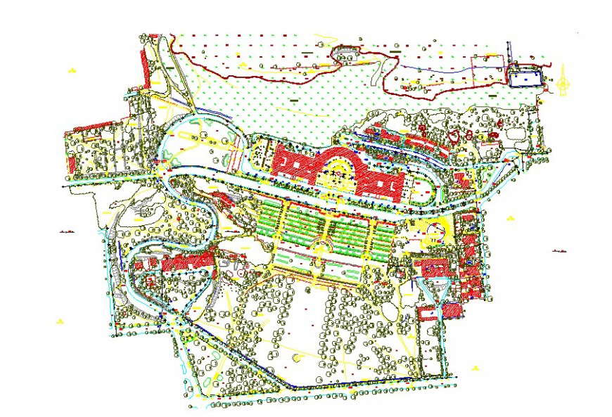 Drawing of union buildings drawing autocad file