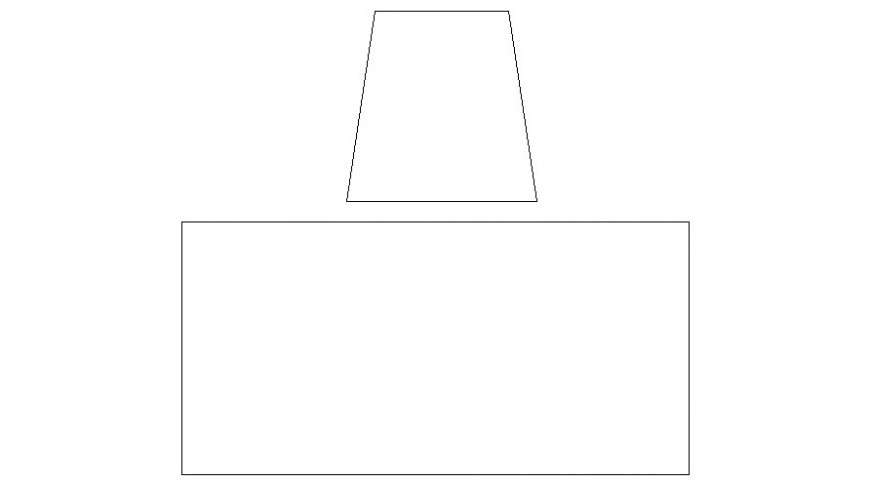 Drawings 2d view elevation of furniture table and chair dwg file