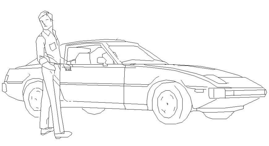 Drawings 3d model of transportation units autocad software file