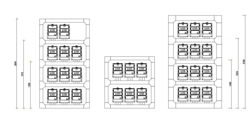 Drawings details of electrical fuse circuits dwg file
