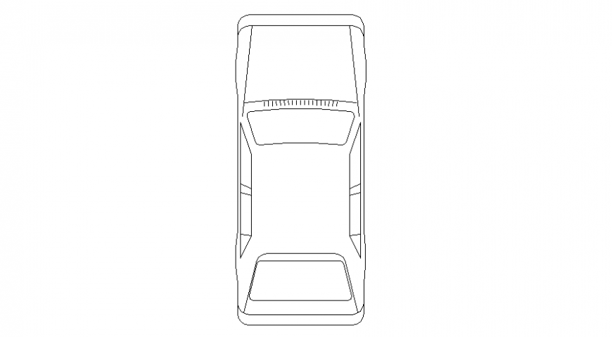 Drawings details of vehicle block autocad software drawing