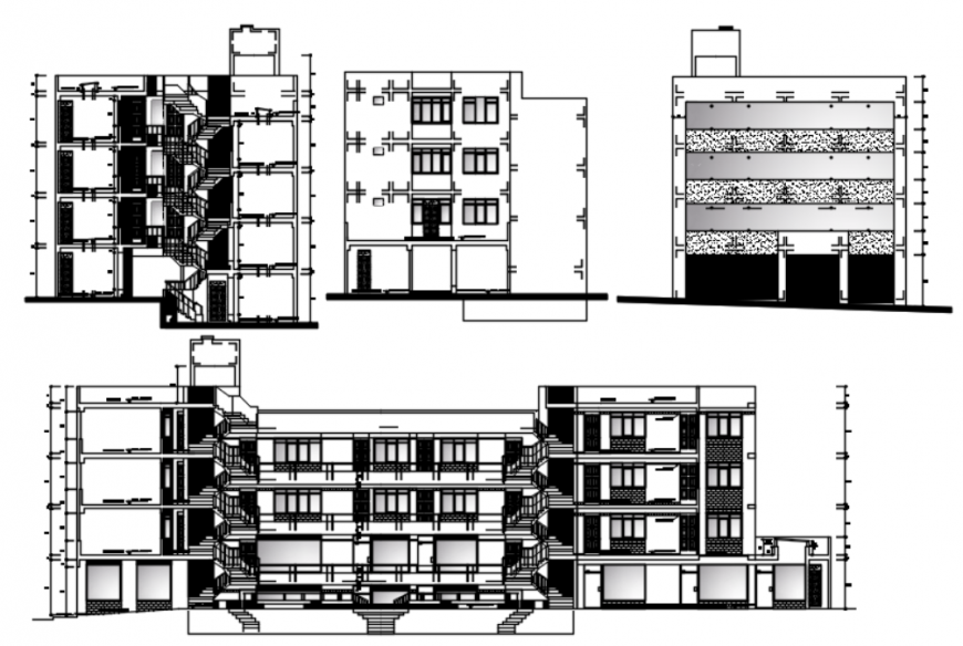 DWG file of commercial unit detail