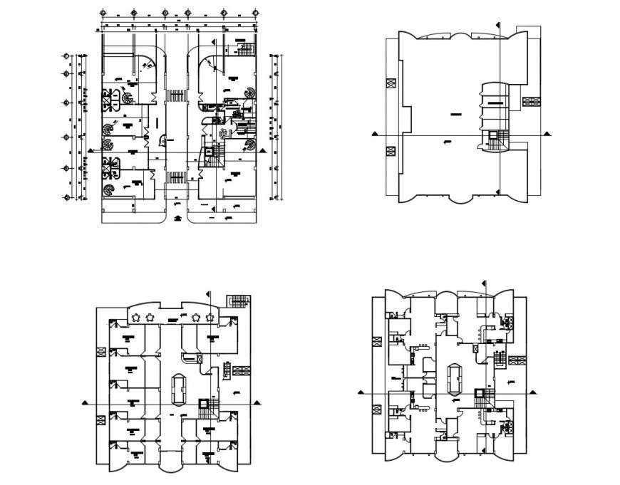 dwg file of shopping center 2d details