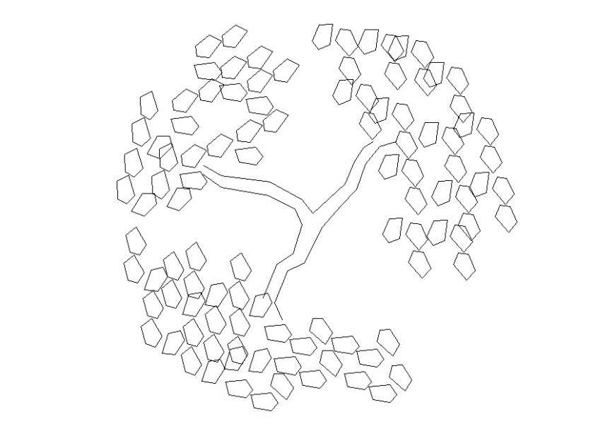 Dwg file of tree cad block