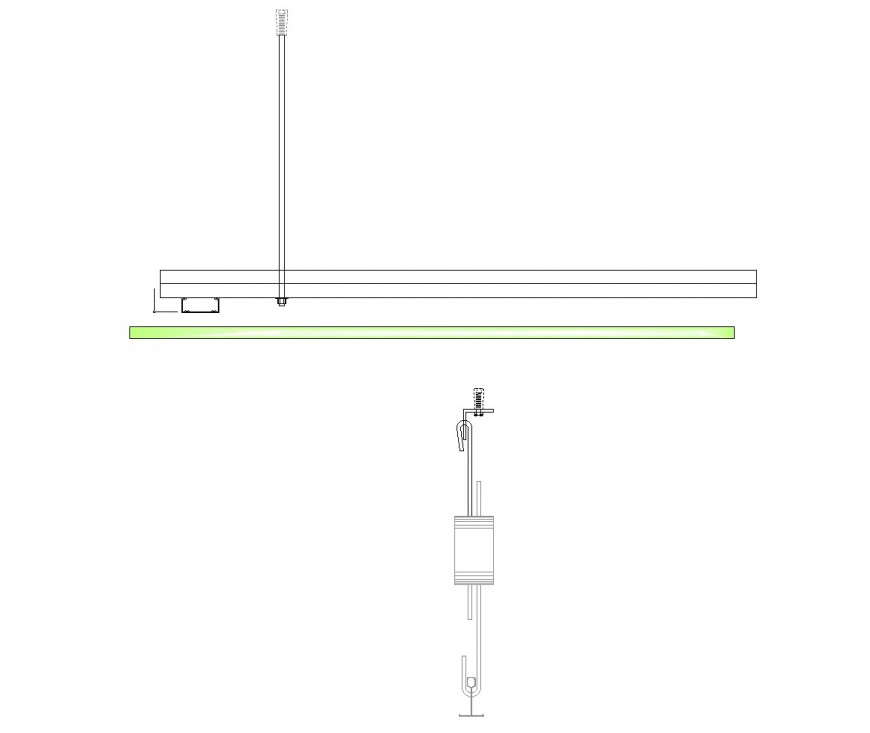 Dynamic ceiling component plan dwg file
