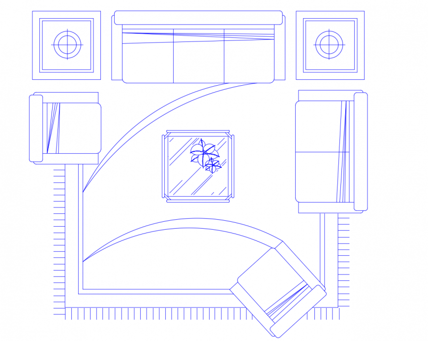 Dynamic drawing room furniture elevation blocks cad drawing details dwg file