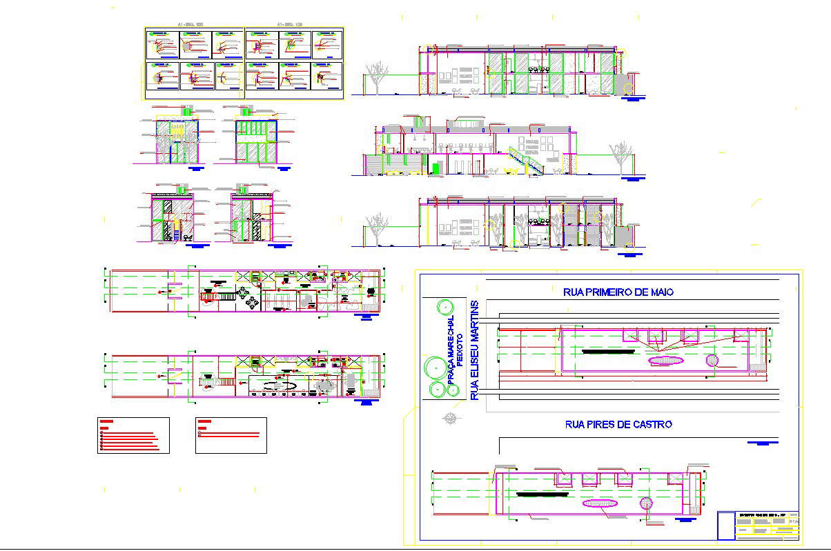 Architecture office design and detail. 