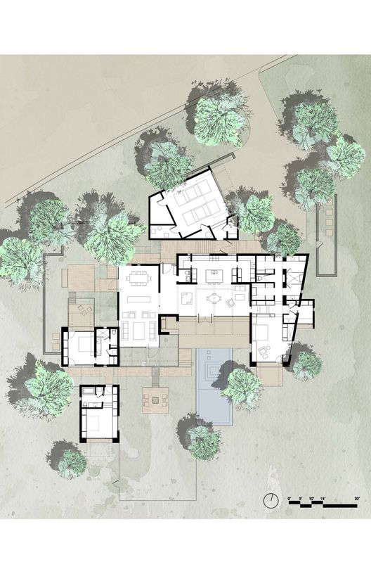 House Lay-out detail
