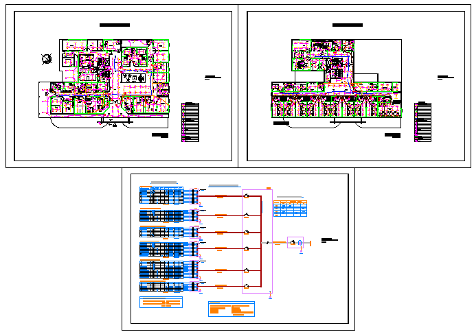 Electric plan design of Emergency Hosital drawing