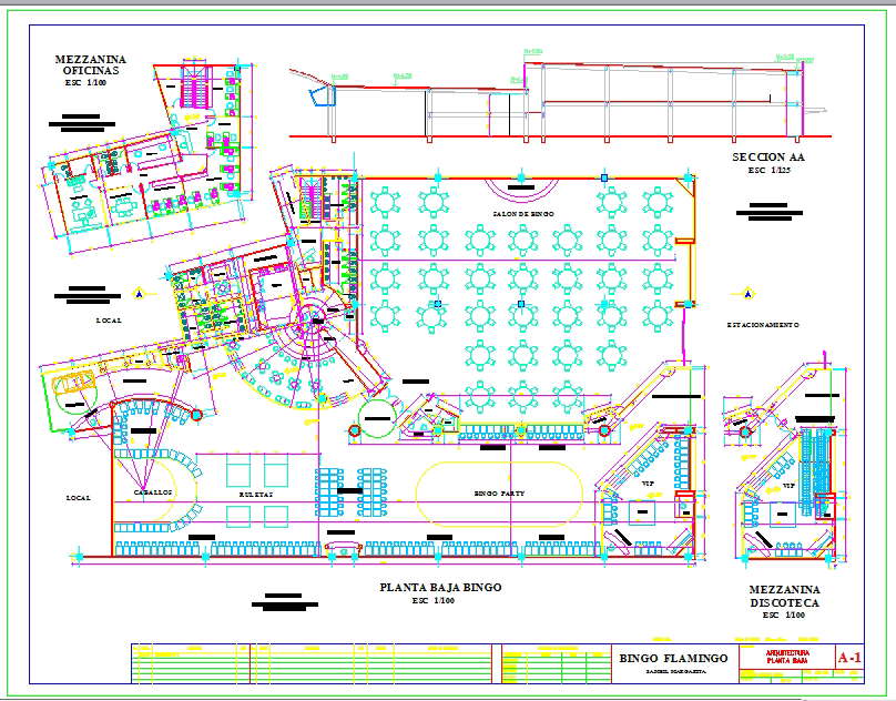 Restaurant detail plan project