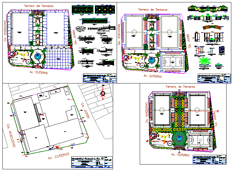 Architecture sports complex