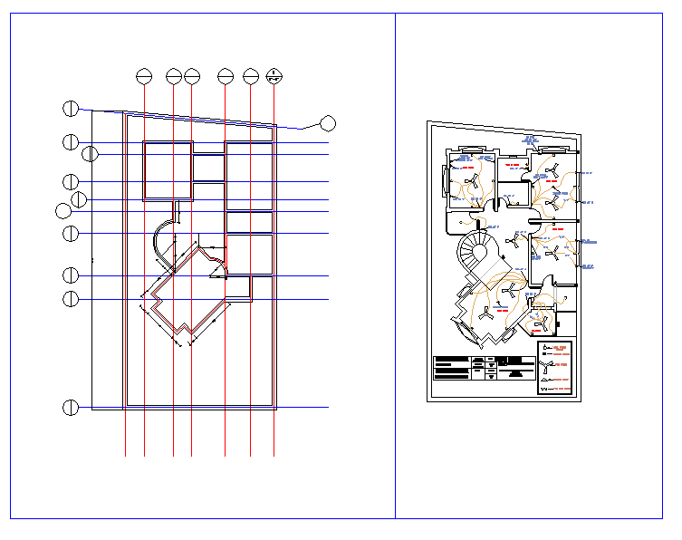 Electric lay-out design