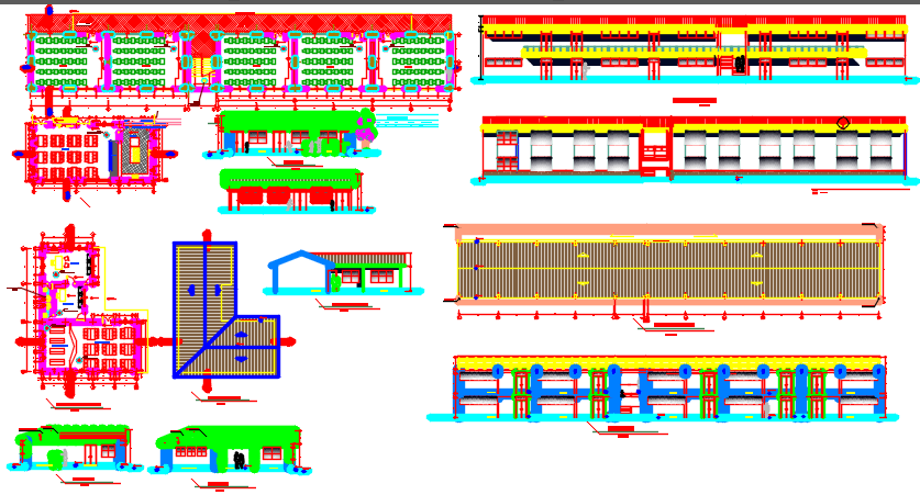 education center dwg file