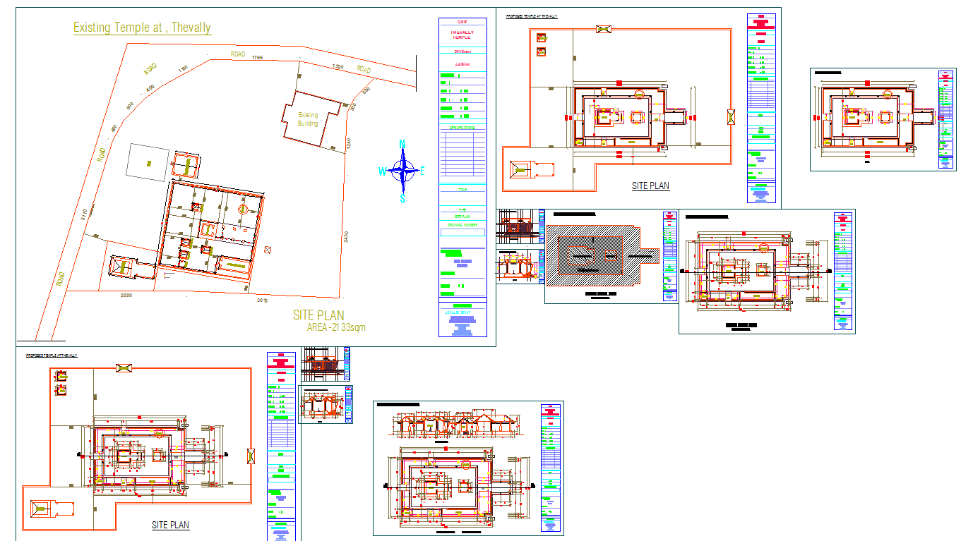 PROPOSED TEMPLE AT THEVALLY