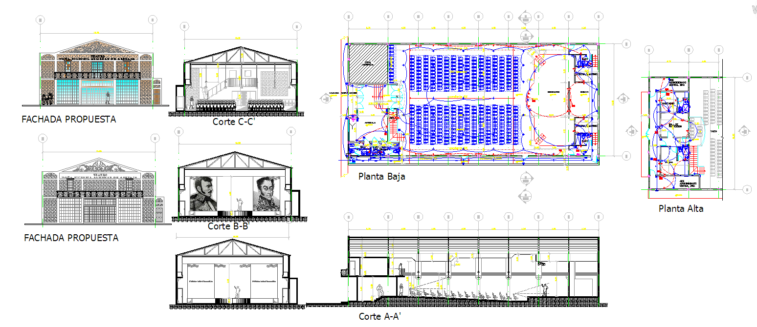 Auditorium Plan detail