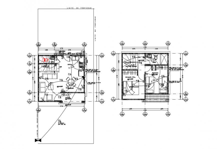 Electrical layout plan dwg file