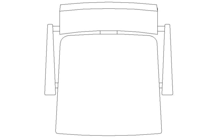 Elevation furniture blocks drawing in autocad