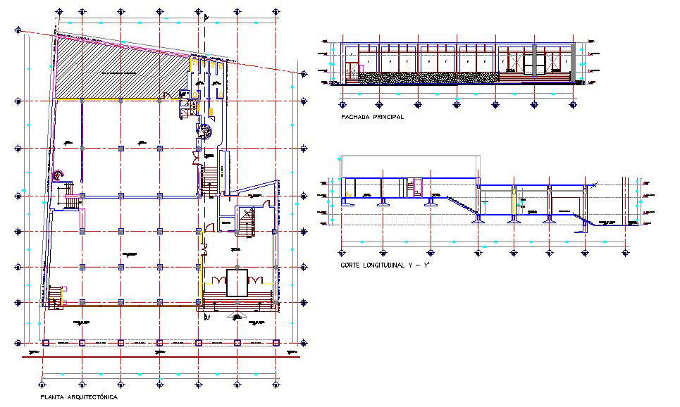 Office Foundation Detail Drawing in AutoCAD DWG Format
