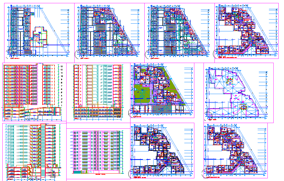 Modern High rise Building Project