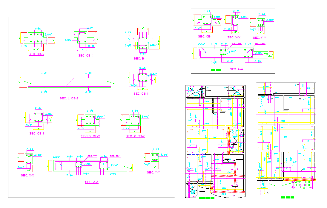 Column and beam design