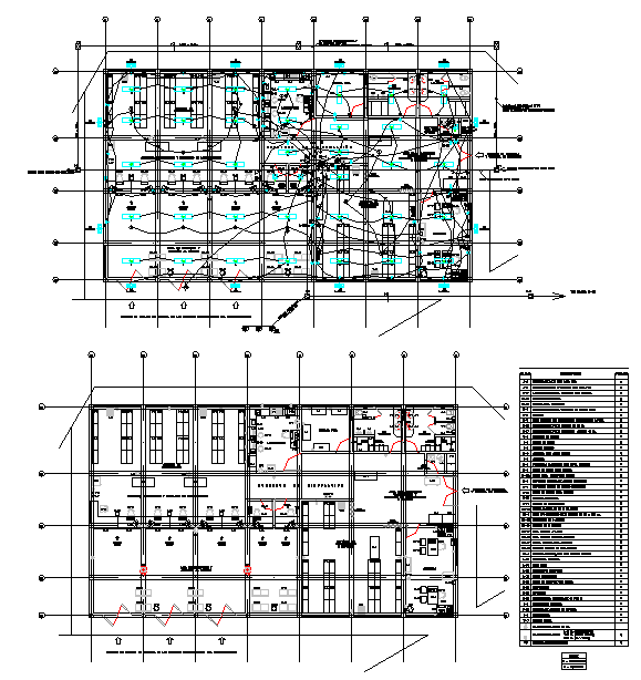 Hospital Electrical Lay-out