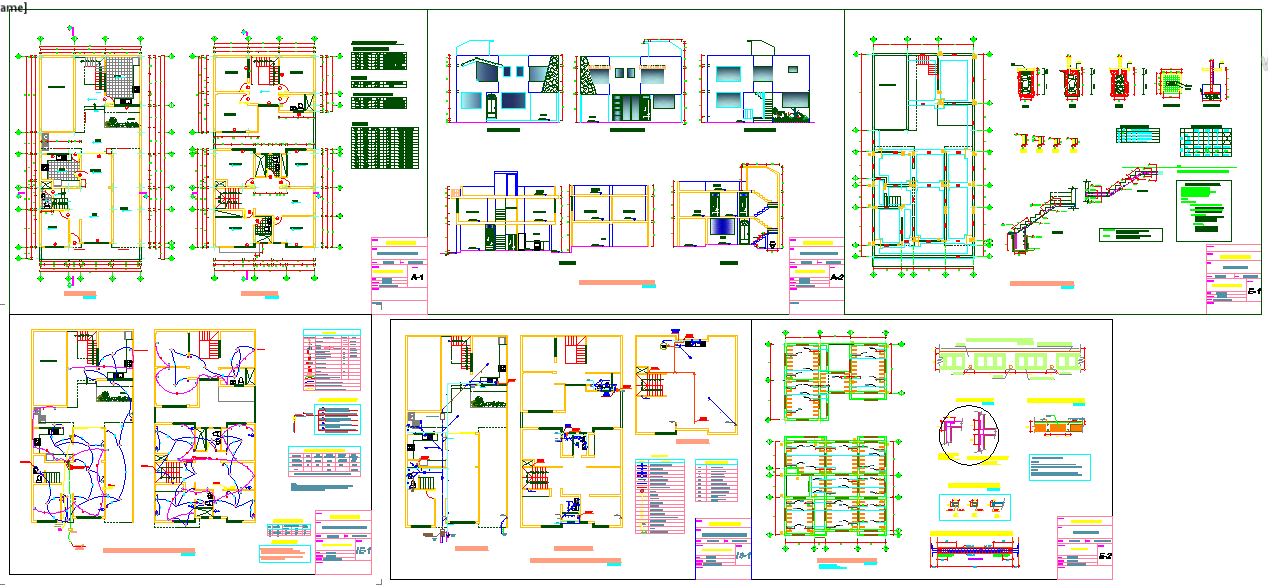 single family floor plan