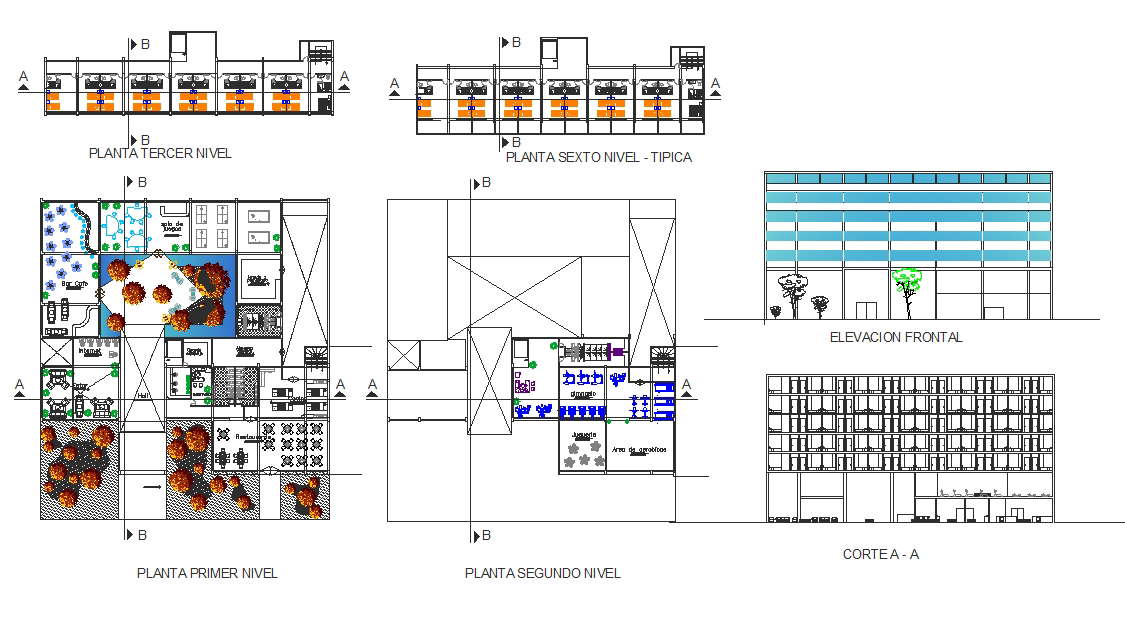 Vertical Hotel Plan