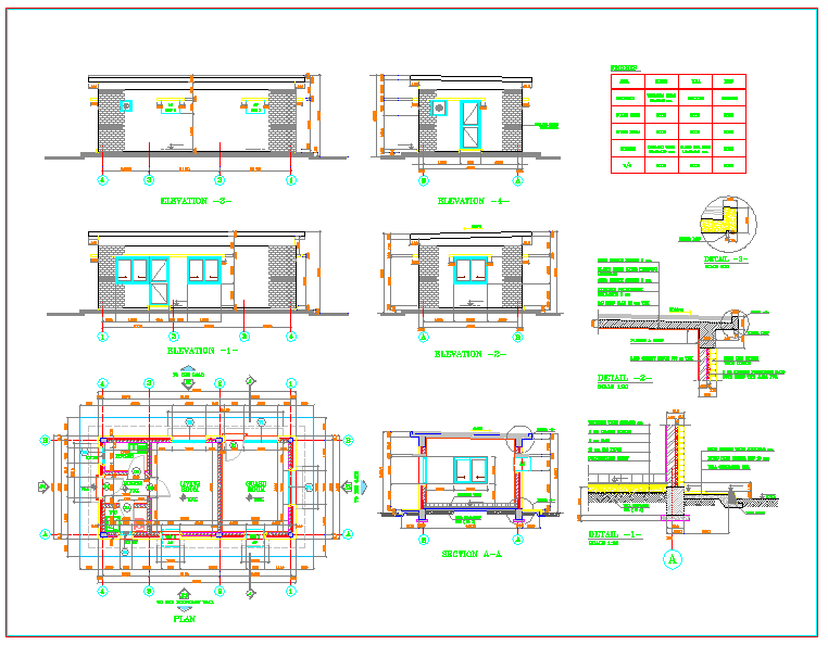 Guard House plan