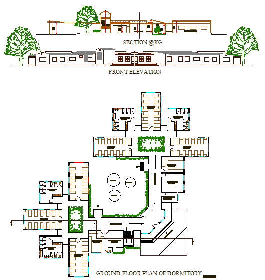 Dormitory detail plan