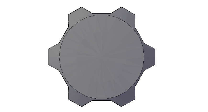 Fixtures details of bolt elevation autocad file